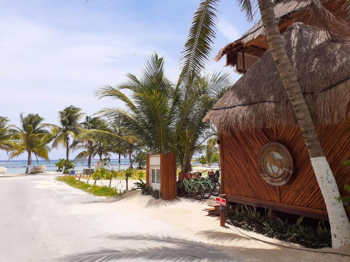 Palmeras De Mahahual Cabanas Exterior foto