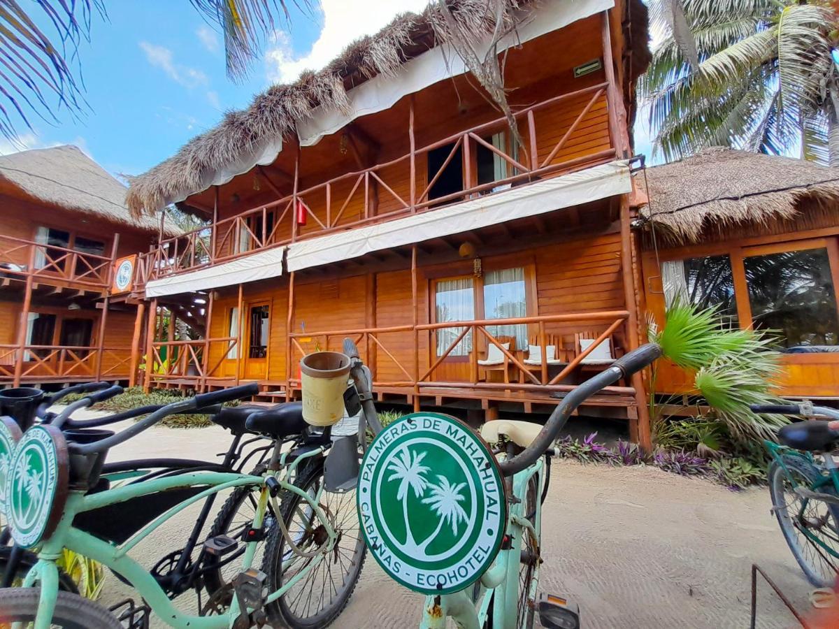 Palmeras De Mahahual Cabanas Exterior foto