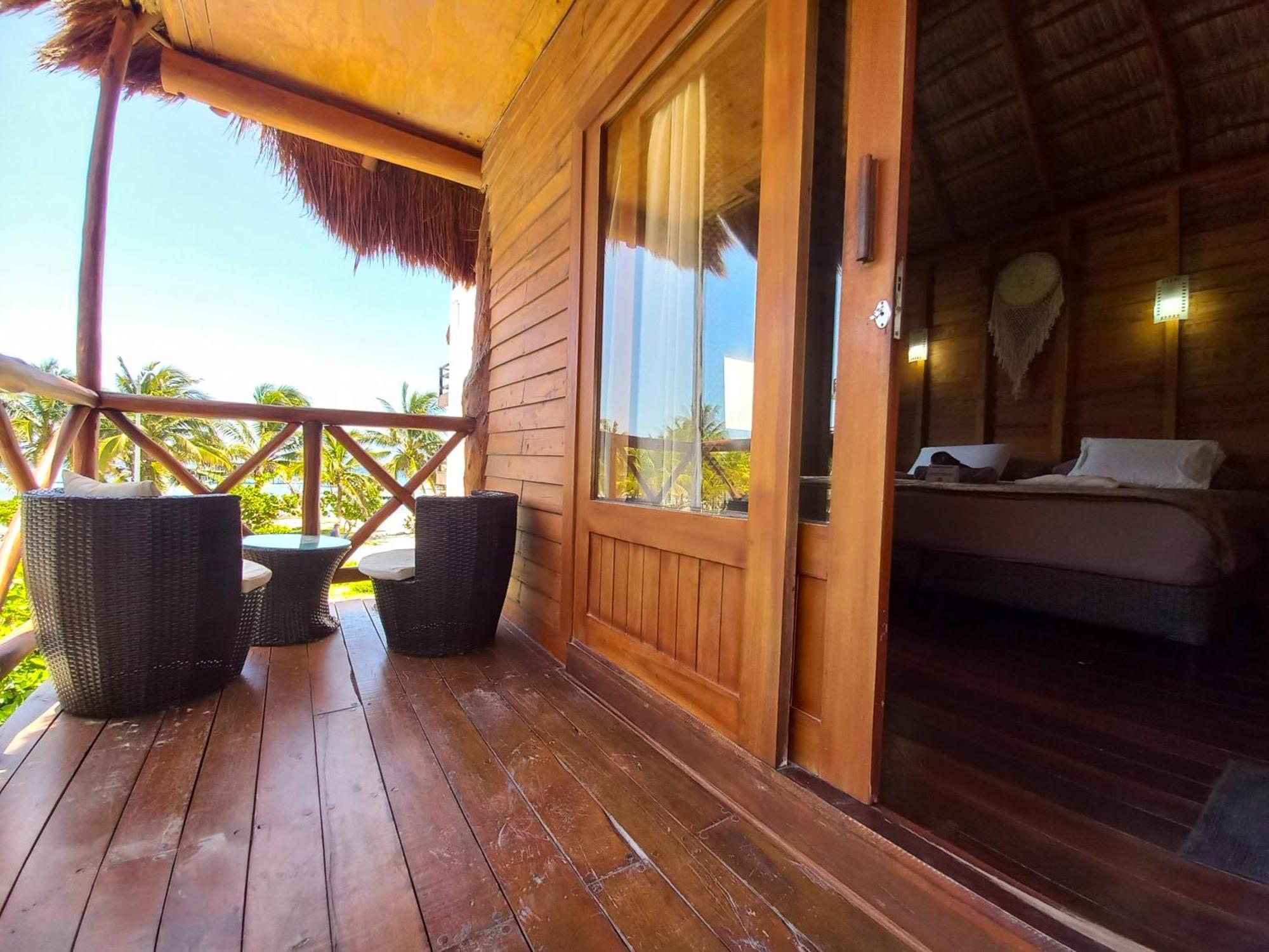Palmeras De Mahahual Cabanas Cameră foto
