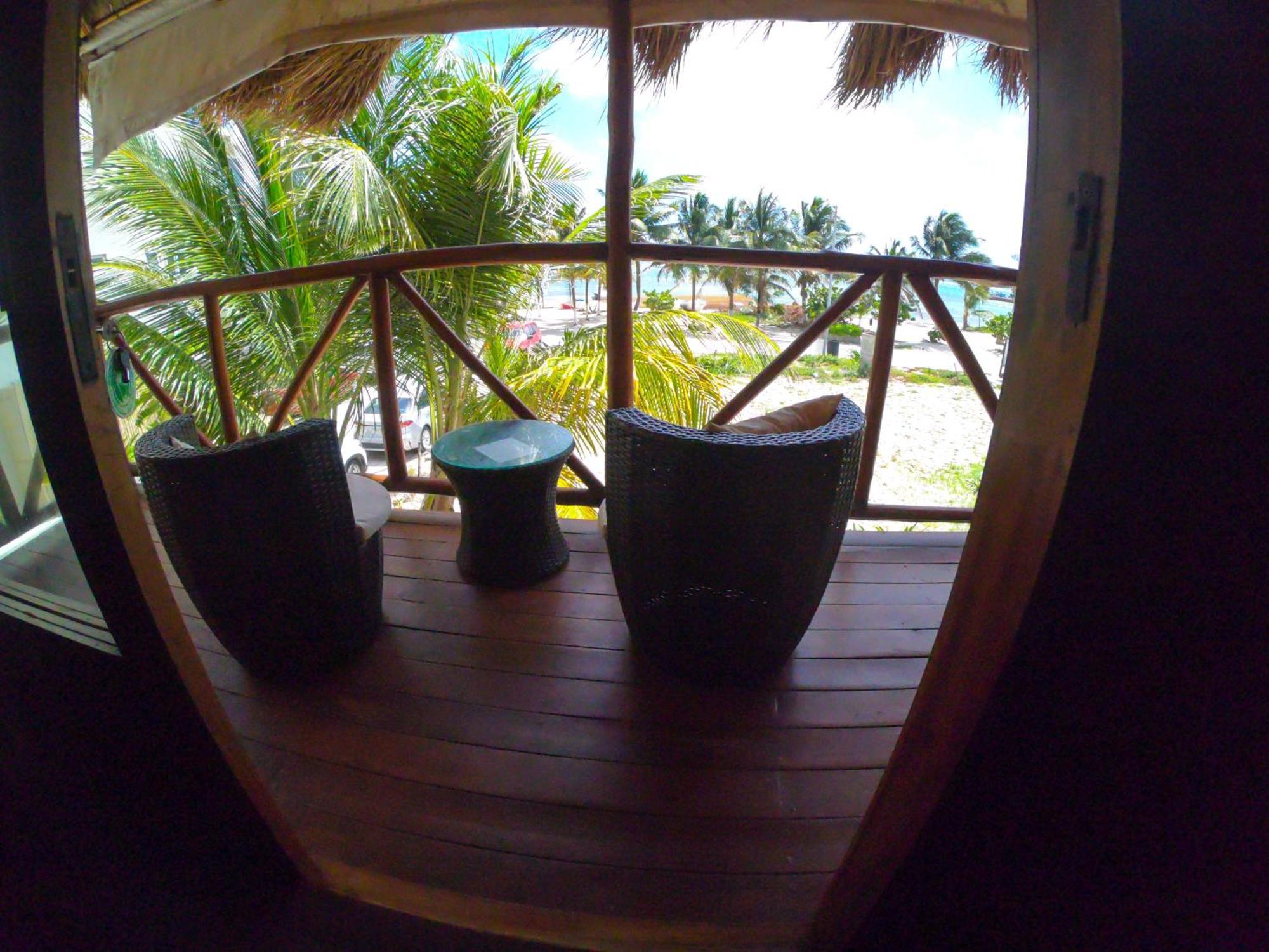 Palmeras De Mahahual Cabanas Cameră foto