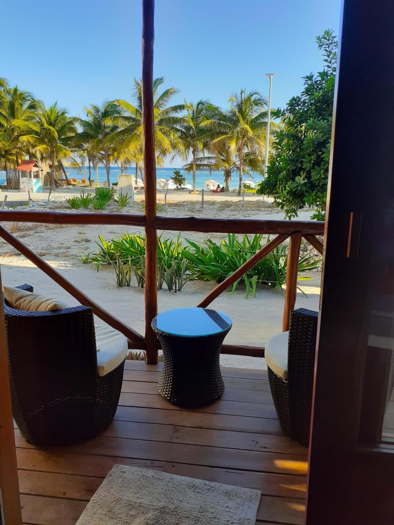 Palmeras De Mahahual Cabanas Cameră foto